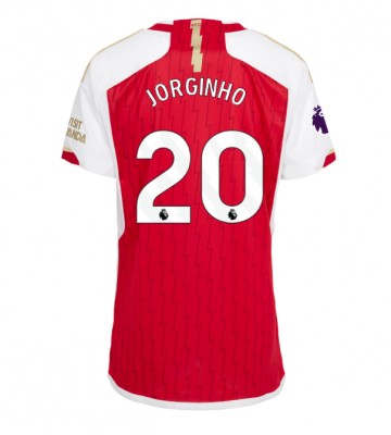 Arsenal Jorginho Frello #20 Replika Hjemmebanetrøje Dame 2023-24 Kortærmet
